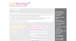 Desktop Screenshot of livesociology.com